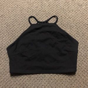 Forever 21 black crop top